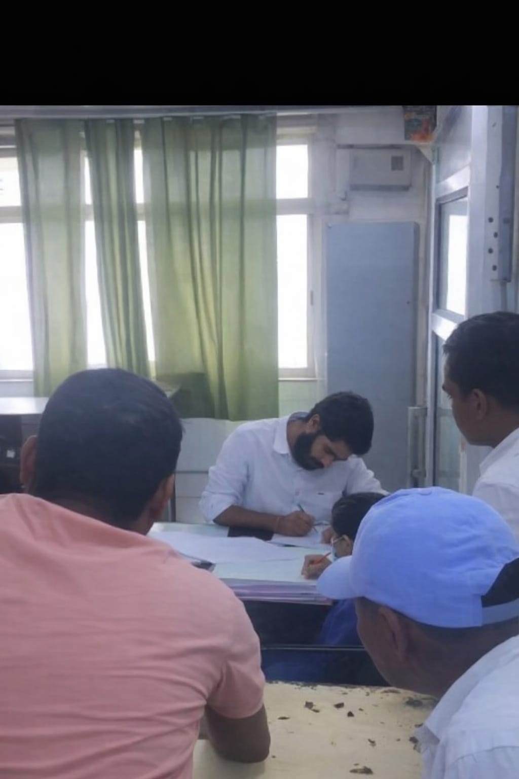 Medical consultations at an EERA health camp